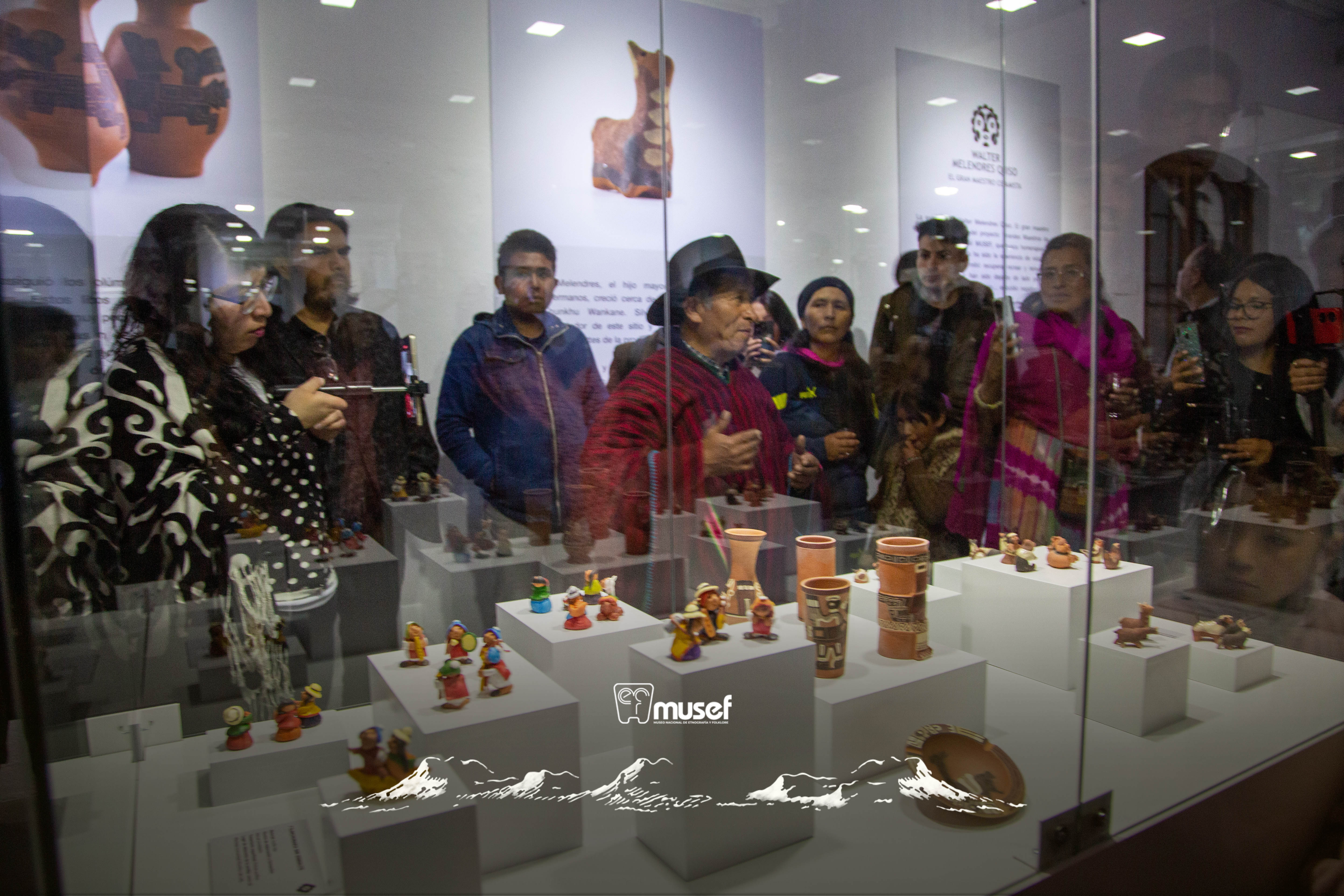 WALTER MELENDRES, MAESTRO DE LA CERÁMICA BOLIVIANA, Y SU LEGADO CULTURAL EN EL MUSEF